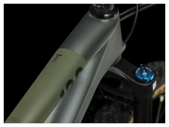 Cube Stereo One22 HPC TM Full Suspension MTB Sram GX/NX Eagle 12V 29'' Grigio Flash Verde Oliva 2024